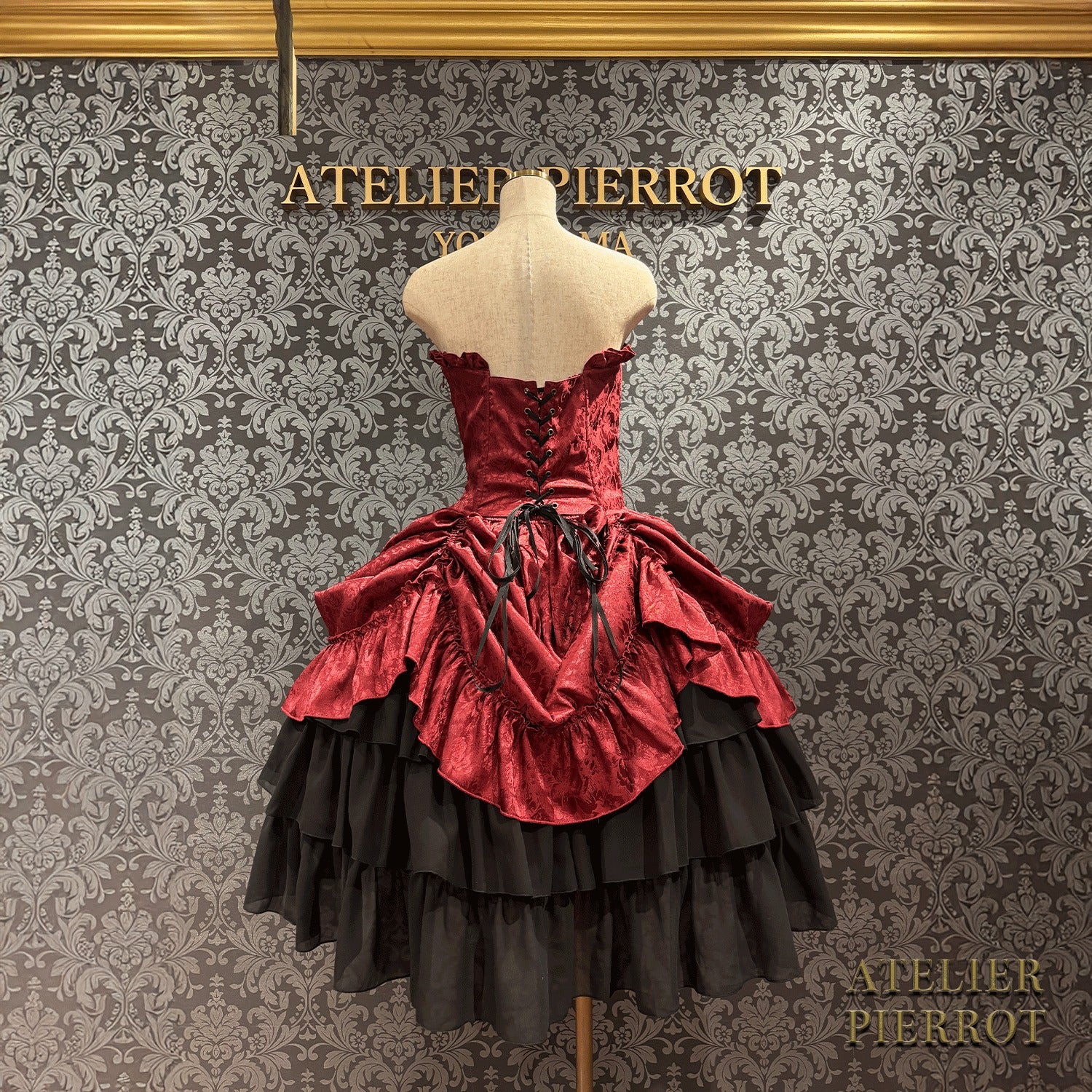 Rose Jacquard Bustle Corset OP (2025) by Atelier Pierrot