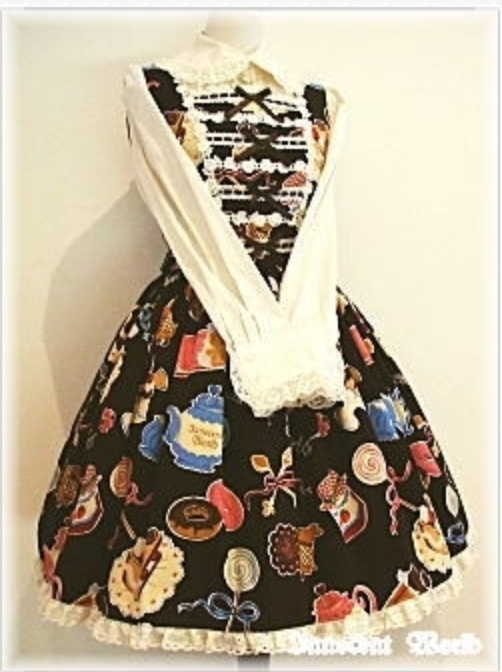 Candy Pattern Torchon Lace JSK by Innocent World