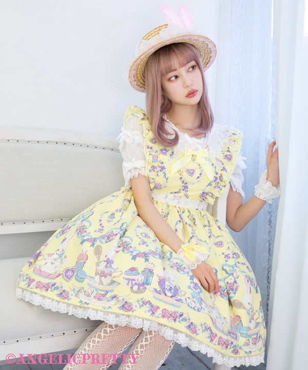 ワンピース angelic pretty flower garden teatime Flower Garden Teatime JSK by Angelic Pretty