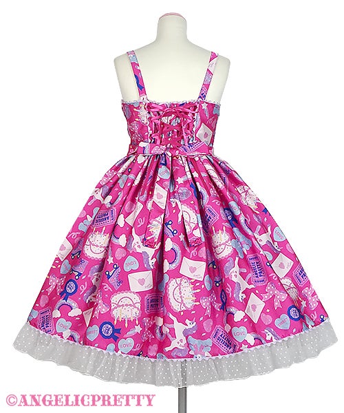 Girly Sticker JSK Set by Angelic Pretty