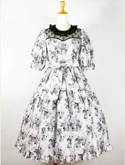 Rococo Bouquet Lacy Doll OP by Victorian Maiden