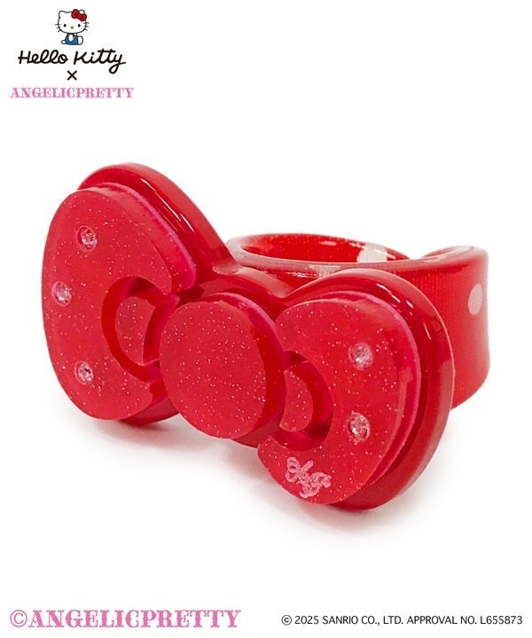 MTO] Hello Kitty Ribbon Ring (2025) by Angelic Pretty
