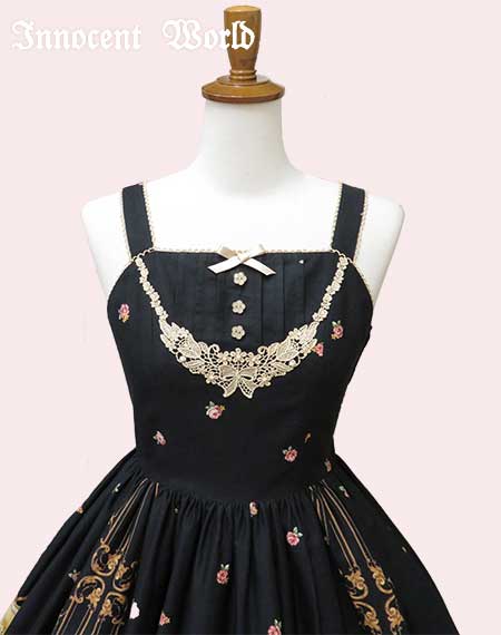 Flora the Flower Goddess Waistline JSK by Innocent World