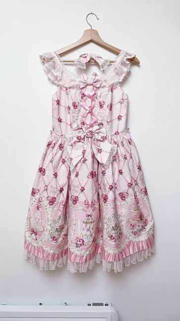 Salon de thé Rose Special JSK Set by Angelic Pretty
