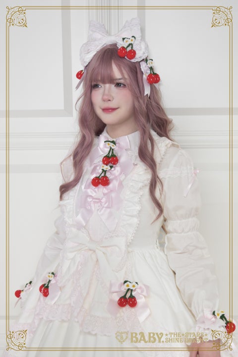 Swinging Strawberry Garden Long Sleeve Blouse by Baby, the Stars