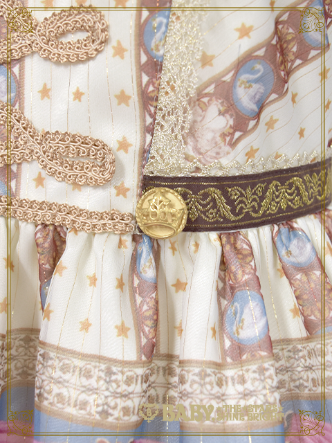 Schwan ~Ludwig's Longing and Imaginary Aria~ Collar JSK by Baby