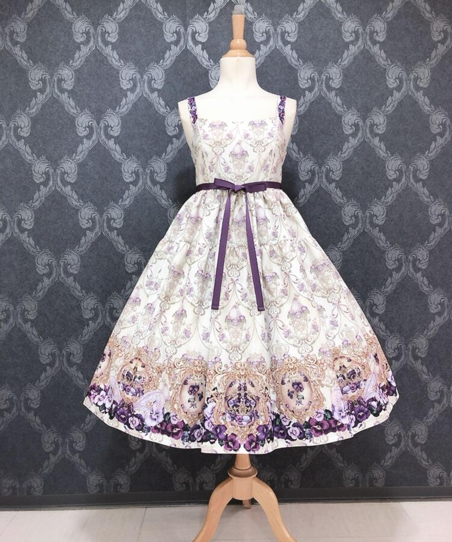Crown of the Violet Princess Tiered JSK by Enchantlic Enchantilly