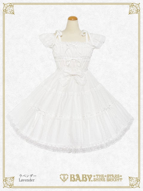 Innocent Ribbon Lace Shirring JSK by Baby, the Stars Shine Bright