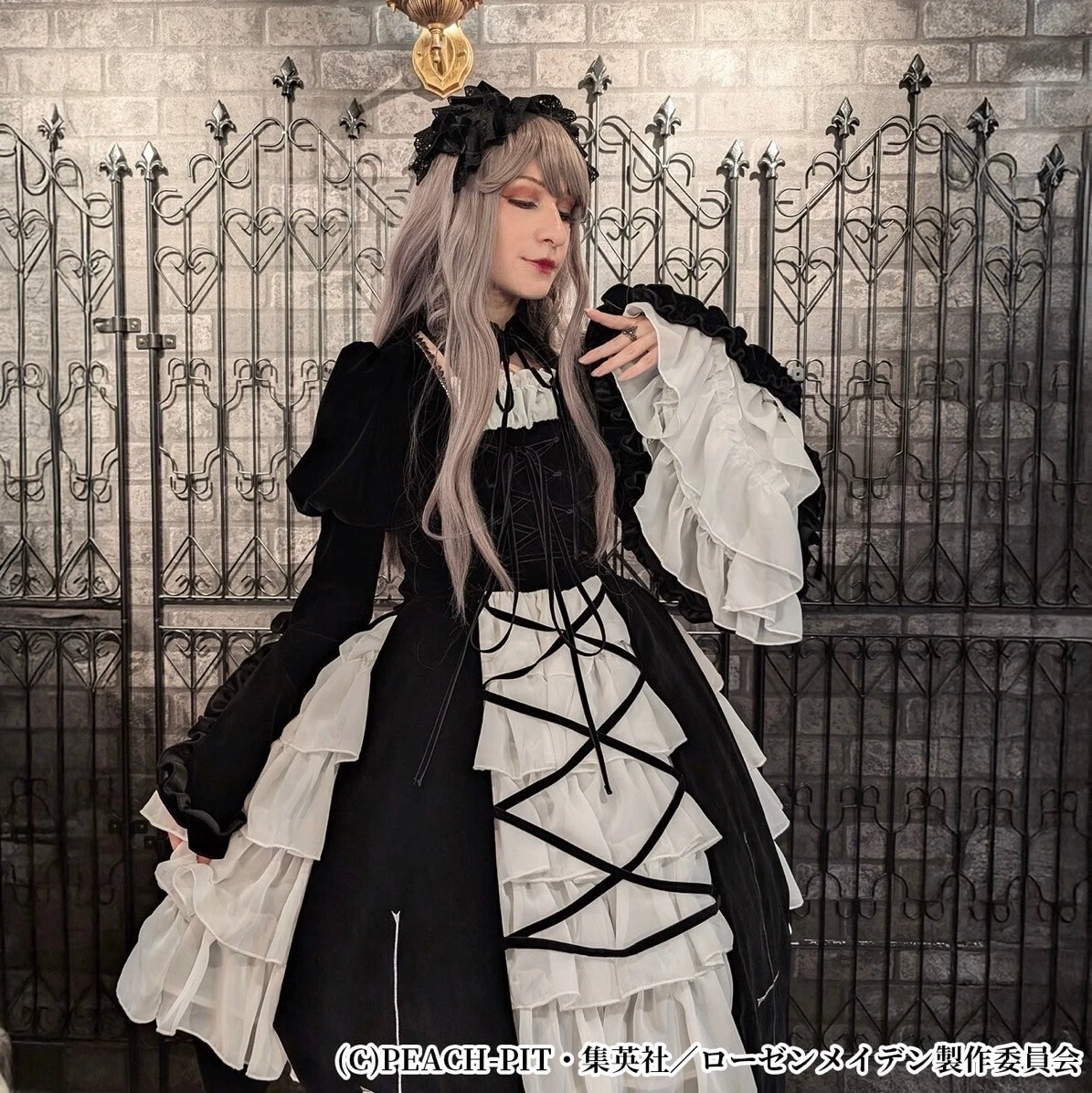 Blackwing Crucifix Dress Set - Suigintou Collaboration- by Atelier