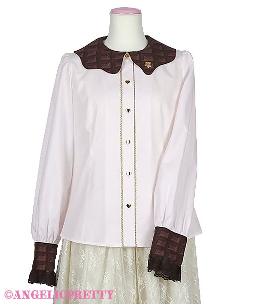AP アンジェリックプリティ ♥︎ Chocolaterieブラウス　ピンク N1AB5NoLc9OJgdxf1Q36YHW5CcoiX6