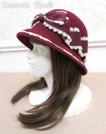 Ribbon Cloche Hat (2021) by Innocent World
