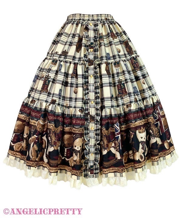 MTO] British Bear Tiered Skirt (2025) [Laforet Grand Bazar Special