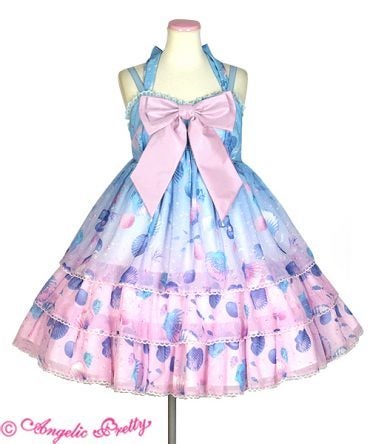 MTO】Dream Marine Brilliant Color JSK Set (2019) by Angelic Pretty