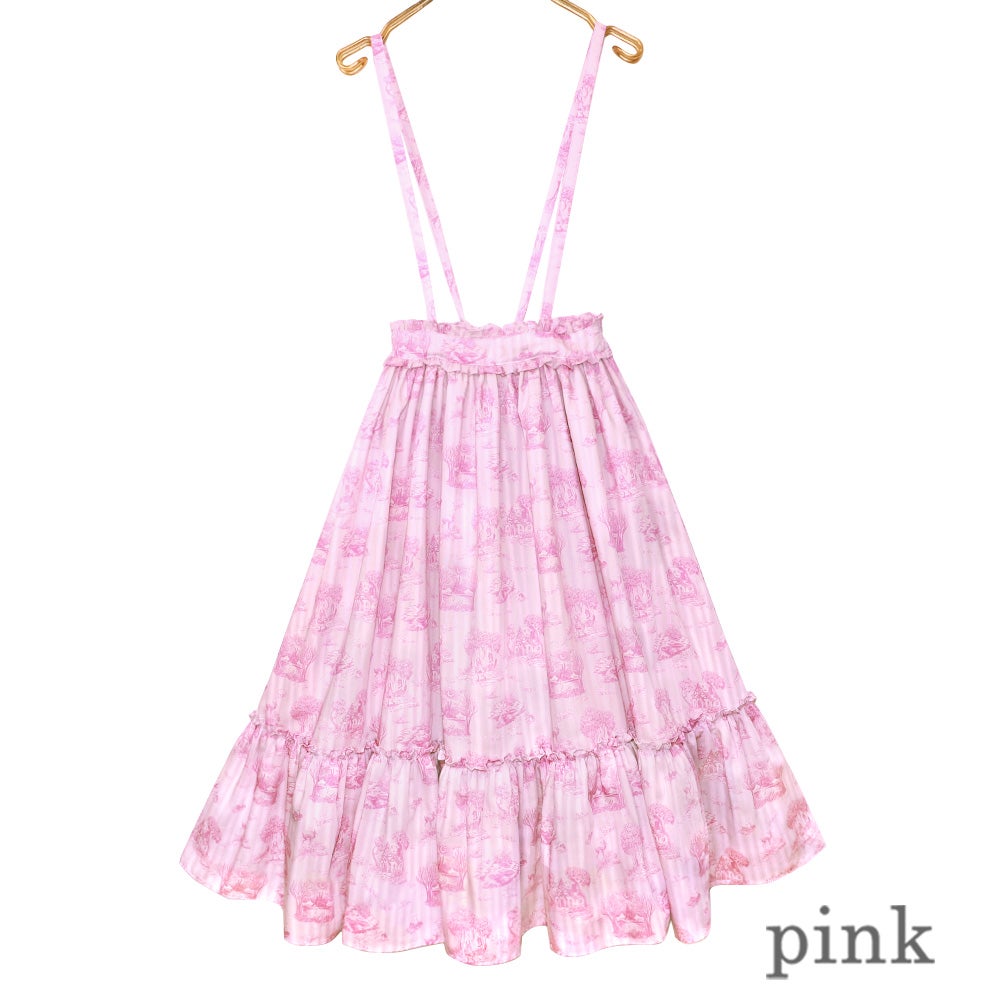 Toile De Jouy Skirt by Emily Temple Cute