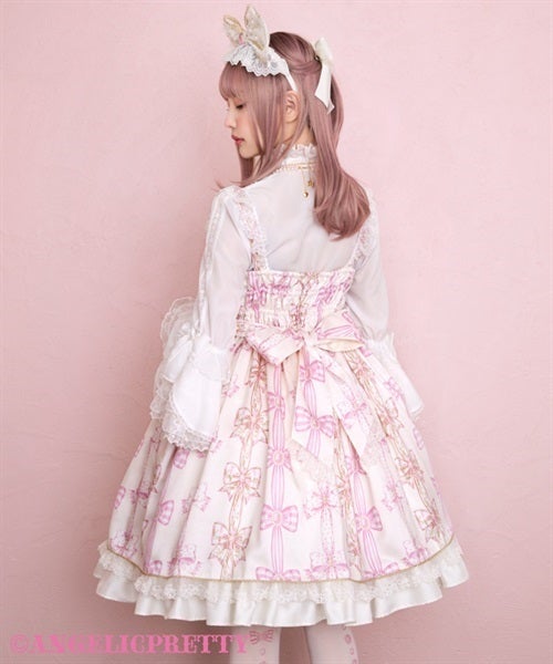 ワンピース AngelicPretty jewelry ribbon princess Jewelry Ribbon Princess JSK by Angelic Pretty
