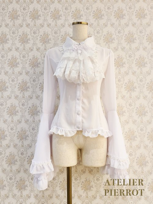 Louise Jabot Blouse (2024) by Atelier Pierrot