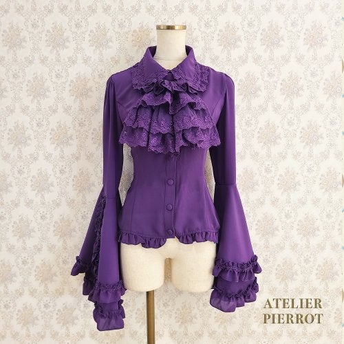 Louise Jabot Blouse (2023) by Atelier Pierrot