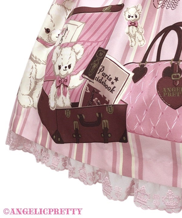 Travel Bear Collared JSK by Angelic Pretty