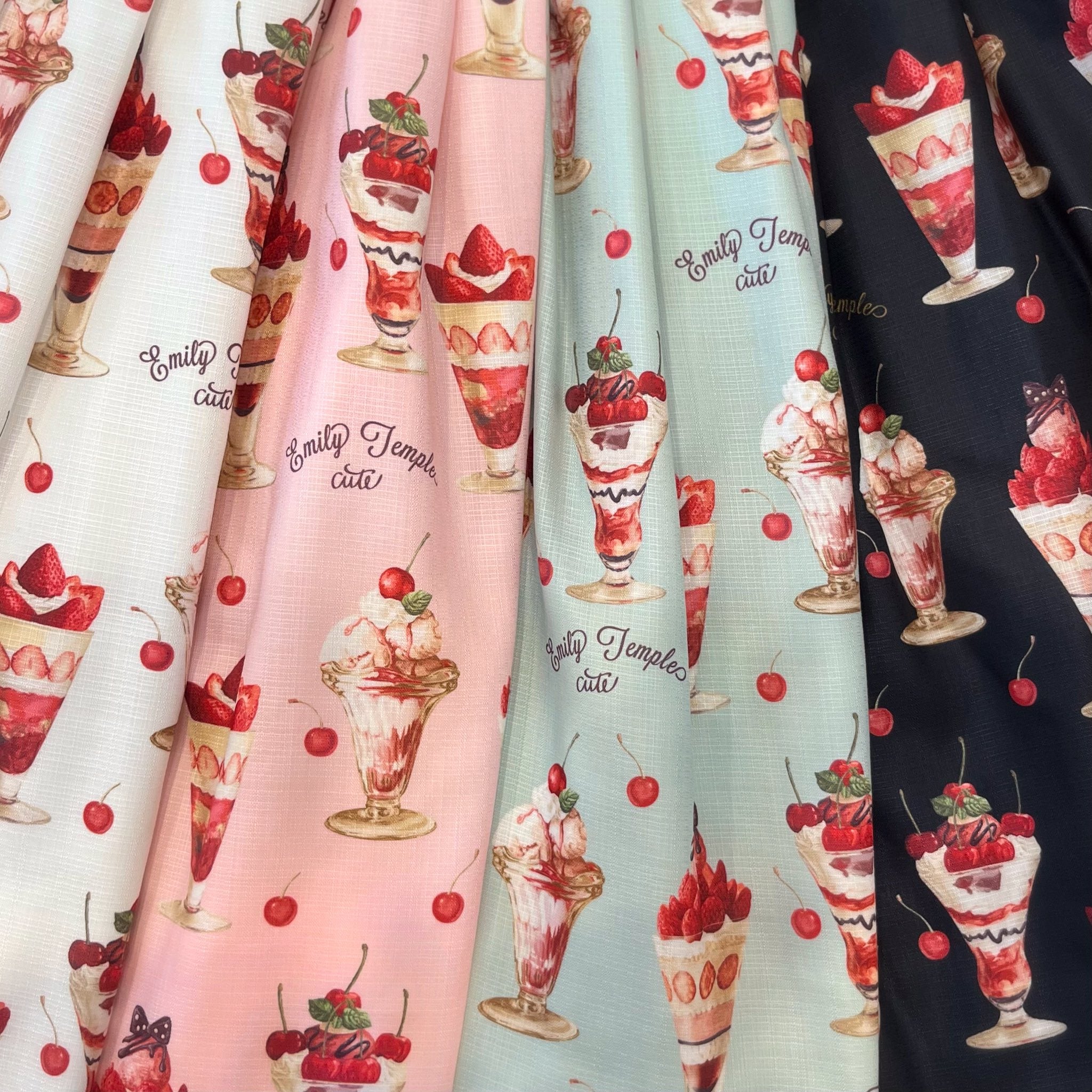 Emily Temple cuteビスケットチェリー柄 セット BerryCherry Parfait Camisole JSK (2024) by Emily Temple Cute