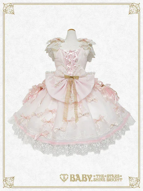 ♡*ン様 BABY,♡生成りJSK♡はしごレース♡難あり Love Shine Princess JSK [build to order] by Baby, the Stars Shine