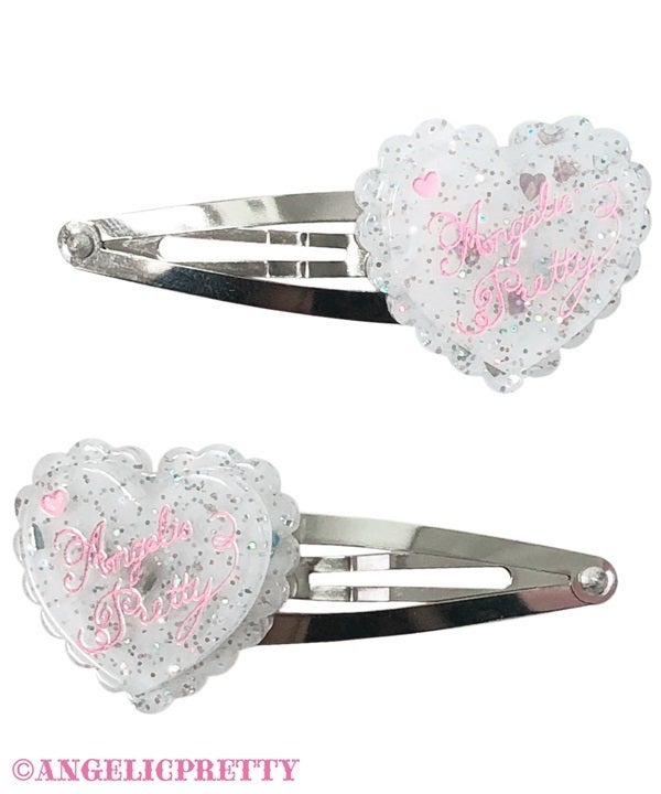 Dream Heart Hairpin Set by Angelic Pretty