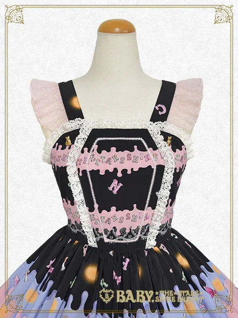 Soirée Au Chat Noir Scallop JSK by Baby, the Stars Shine Bright