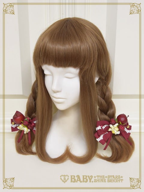 Apple Forest Ribbon Clip by Baby, the Stars Shine Bright