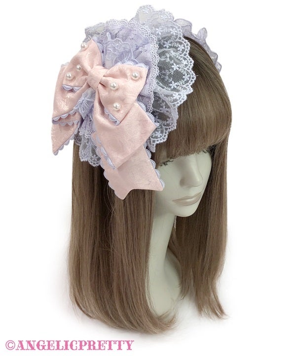 Princess Ribbon Decoration Headband by Angelic Pretty