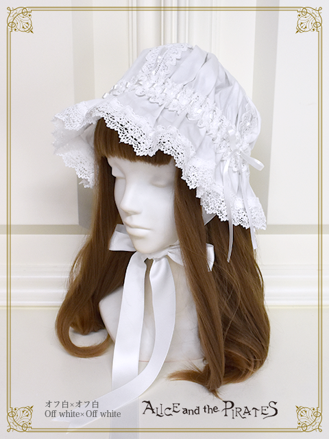 ALICE and the PIRATES レースフリルメイドキャップ Frill Maid Cap (2021) by Alice and the Pirates