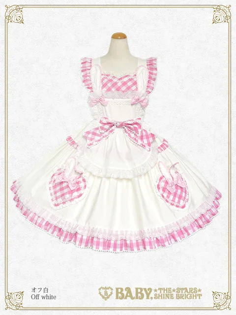 Alice Meets the White Rabbitジャンパースカート Alice Meets the White Rabbit JSK by Baby, the Stars Shine Bright