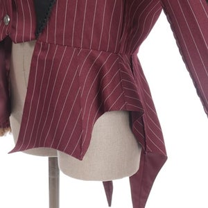 Chalmiere ~ Striped Lace-Up Jacket by Axes Femme