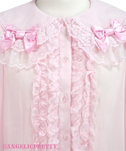 Dressy Ribbon Lace Blouse by Angelic Pretty