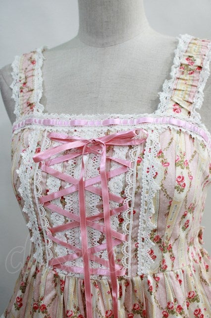マキシマム JSK ピンクドット Rose Stripe JSK (2005) by MAXICIMAM