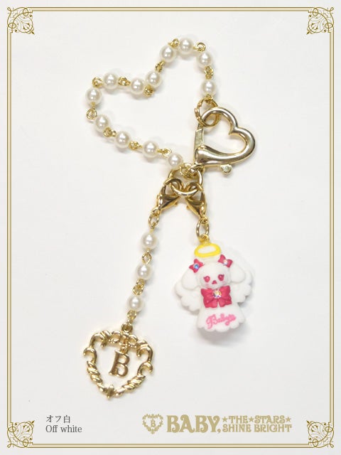 Christmas Angel Kumya Bag Charm by Baby, the Stars Shine Bright