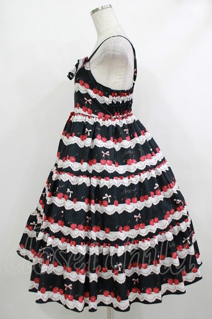 Ladies ~ Cherry Scalloped Lace Print JSK by Shirley Temple