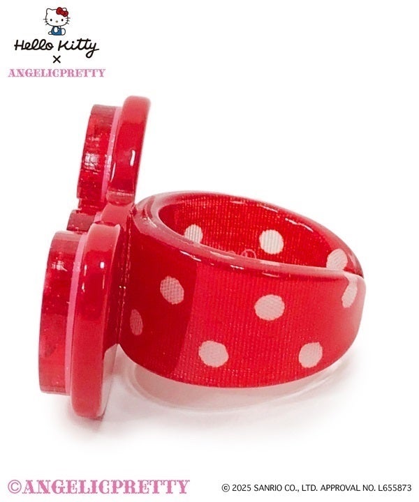 MTO] Hello Kitty Ribbon Ring (2025) by Angelic Pretty