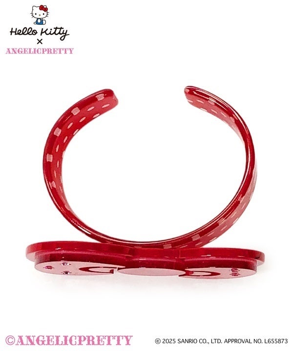 Hello Kitty♡リボンバングル MTO] Hello Kitty Ribbon Bangle (2025) by Angelic Pretty