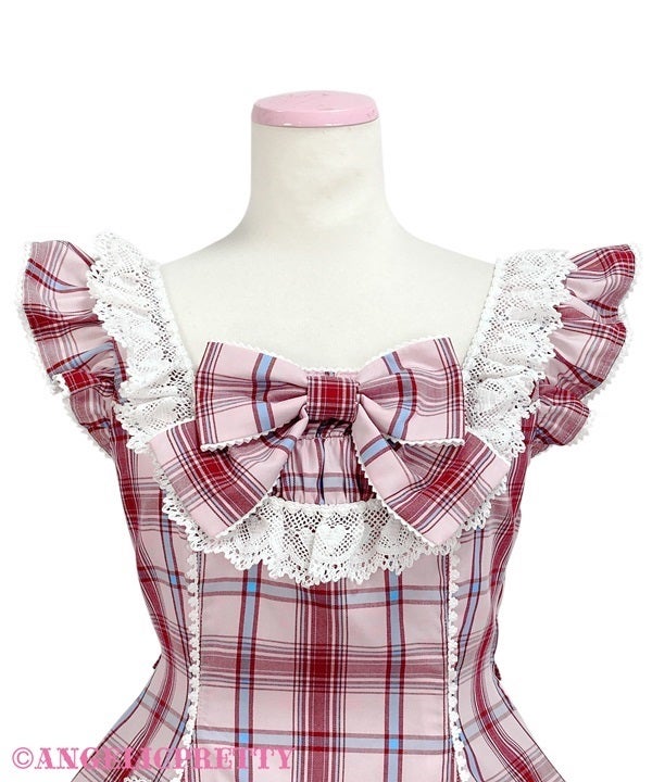 Cute Heart JSK (Tartan) by Angelic Pretty
