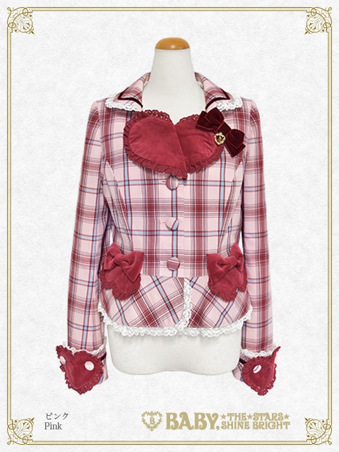 Mary Stuart Tartan Check Jacket by Baby, the Stars Shine Bright
