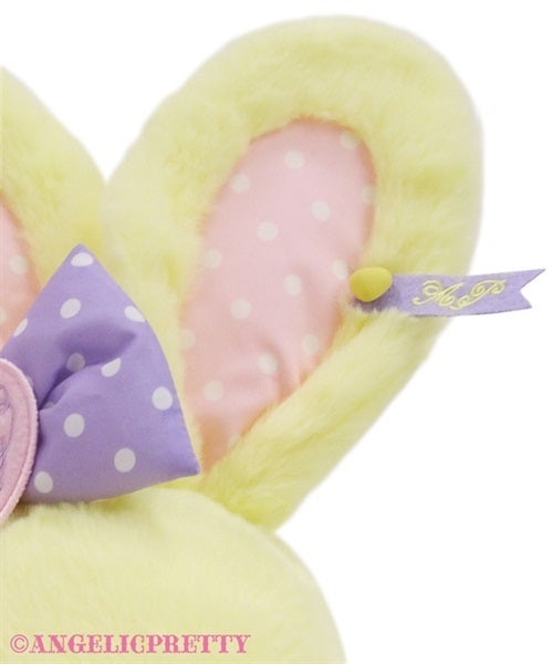 Cute Lyrical Bunny Plush Backpack by Angelic Pretty