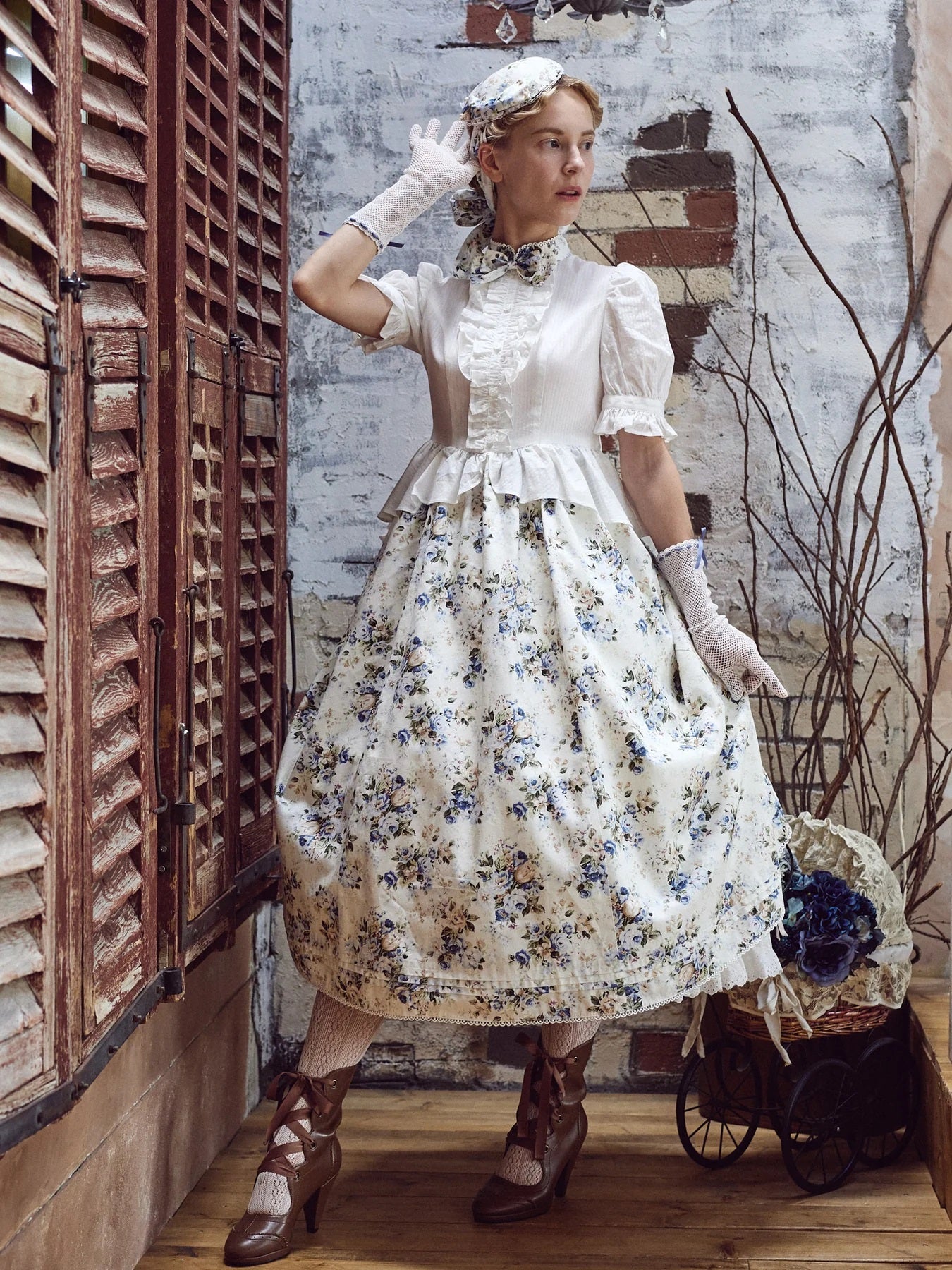 Rococo Bouquet Victorian Summer OP by Victorian Maiden