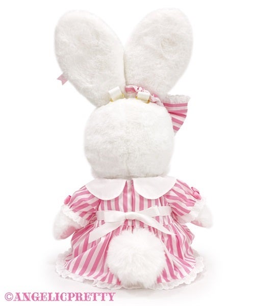 Lyrical Bunny Stripe Diner Wear Set by Angelic Pretty