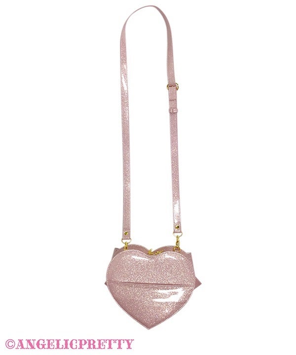 Glitter POP DECO Heart Pochette by Angelic Pretty