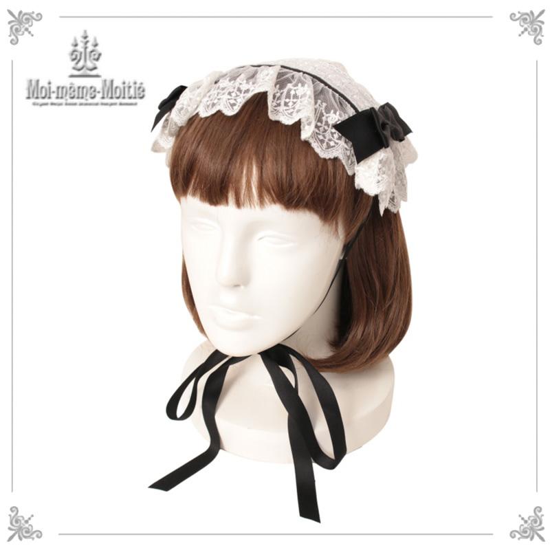 Cross Arch Lace Headdress by Moi-même-Moitié