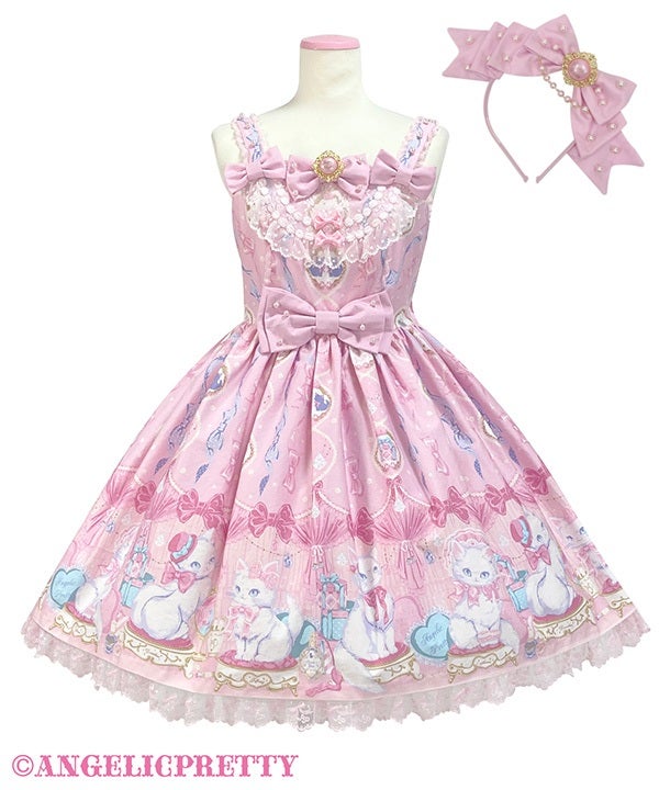 DollyCatジャンパースカートSET Dolly Cat JSK Set (2025) by Angelic Pretty