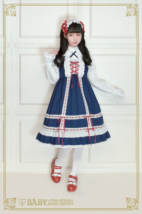 Babydoll JSK & Princess Drop Headdress Set (2023 Laforet exclusive