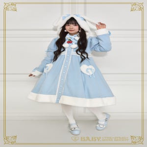 Swinging Strawberry Bunny Ear Coat OP by Baby, the Stars Shine Bright