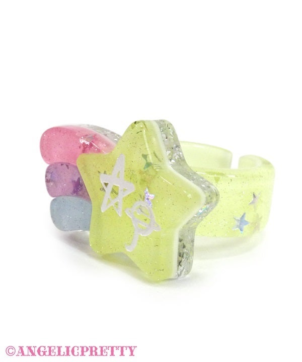 Fancy Shooting Star Ring by Angelic Pretty