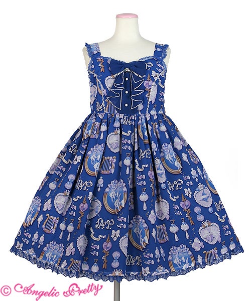 Jewelry Aquarium JSK (2019 2nd Release) by Angelic Pretty