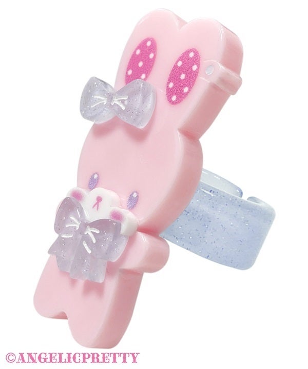 Angelic pretty【もこもこリリカルバニーリング】新品未使用 Fancy Lyrical Bunny Ring (2024) by Angelic Pretty